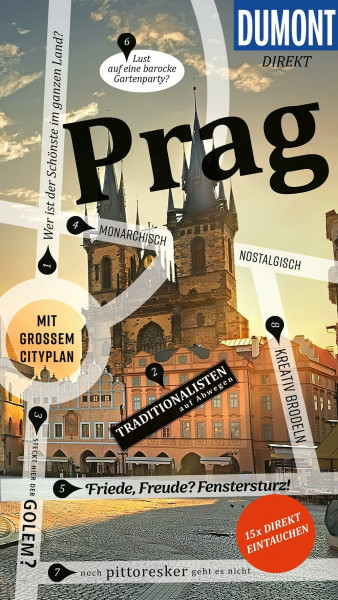 DUMONT direkt Reiseführer Prag: Mit großem Cityplan