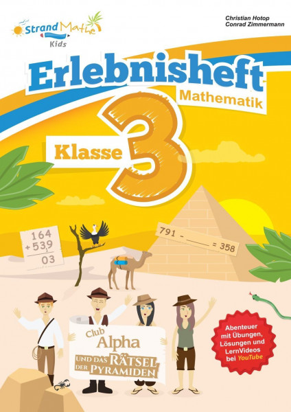 Mathematik Übungsheft Klasse 3 - Erlebnisheft - Rechnen bis 1000