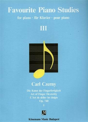 KONEMANN LIEBLINGS-KLAVIERSTUDIEN 3 – CZERNY