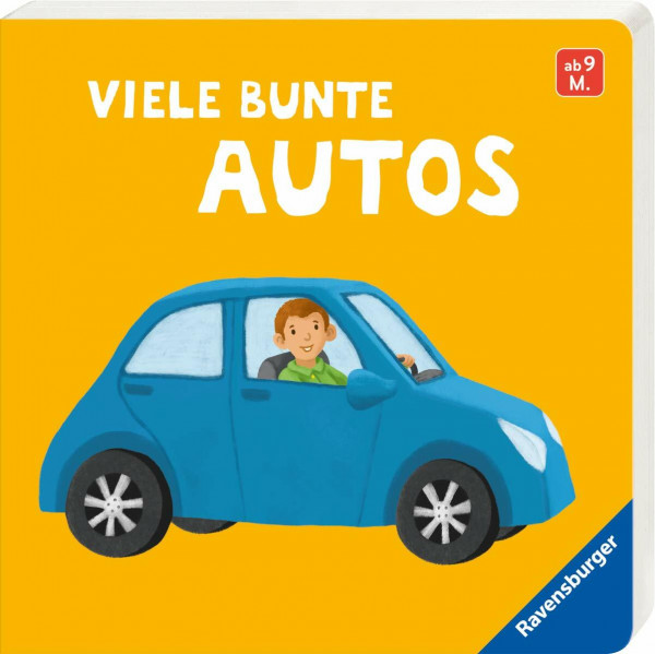 Viele bunte Autos: Mein erstes Bilderbuch