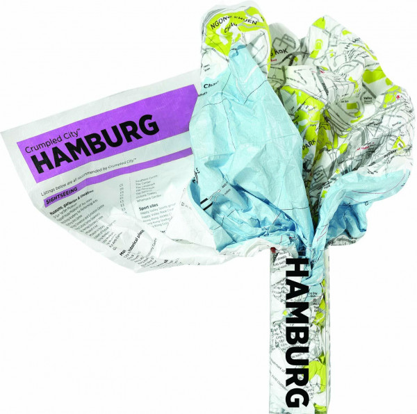 Crumpled City: Hamburg. Soft city maps for urban jungles: Soft city maps for urban jungles. Waterproof (Crumpled City Maps)