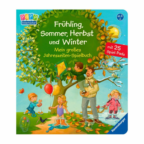 Frühling, Sommer, Herbst und Winter - Mein großes Jahreszeiten-Spielbuch
