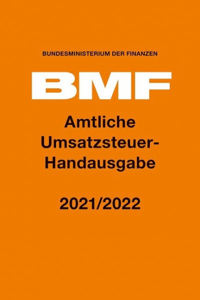 Amtliche Umsatzsteuer-Handausgabe 2021/2022