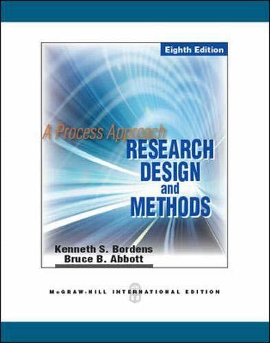 Research Design and Methods: A Process Approach