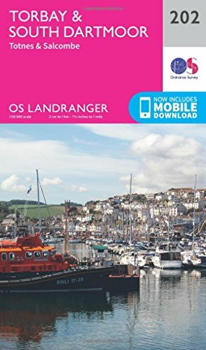 Torbay & South Dartmoor, Totnes & Salcombe 1 : 50 000