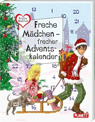 Freche Mädchen – freche Bücher!: Freche Mädchen – frecher Adventskalender: 24 Geschichten und Türchen zum Öffnen