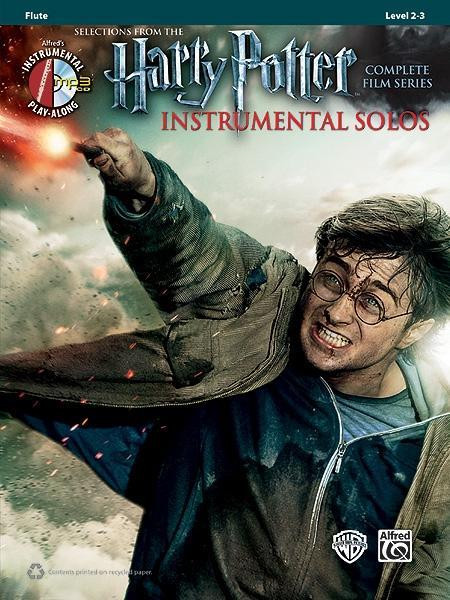 Harry Potter Instrumental Solos: Flute, Book & Online Audio/Software