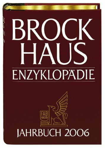 Brockhaus Enzyklopädie Jahrbuch 2006 (Halbleder-Einband)