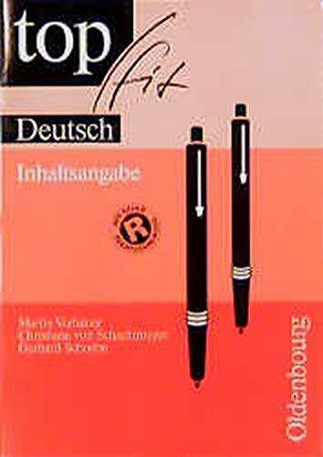 Topfit Deutsch: Inhaltsangabe