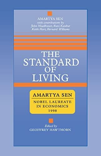 Tanner Lectures in Human Values: The Standard of Living