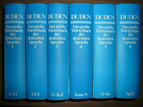 Duden Das große Wörterbuch der deutschen Sprache, Band 5: O-So