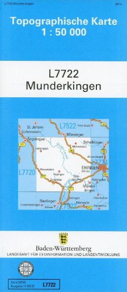 Munderkingen 1 : 50 000
