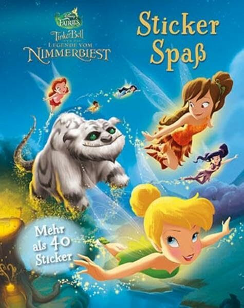 Disney Tinkerbell und die Legende vom Nimmerbiest (Stickerbuch): Mehr als 40 Sticker