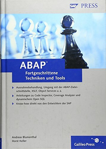 ABAP – Fortgeschrittene Techniken und Tools (SAP PRESS)