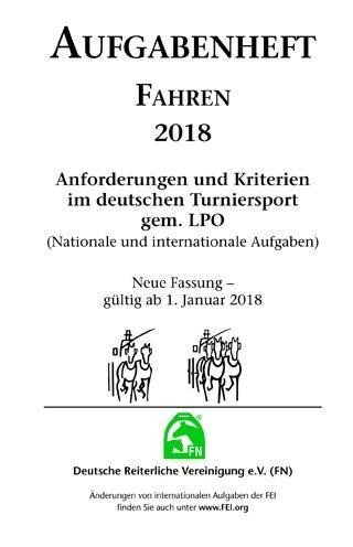 Aufgabenheft - Fahren 2018 (Nat./Int. Aufgaben)