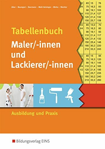 Tabellenbuch Maler und Lackierer