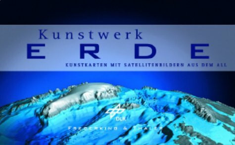 Kunstwerk Erde, Satellitenbilder aus dem All, 20 Kunstpostkarten mit Kuvert