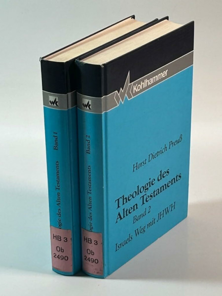 Theologie des Alten Testaments, kt., Bd.1, JHWHs erwählendes und verpflichtendes Handeln