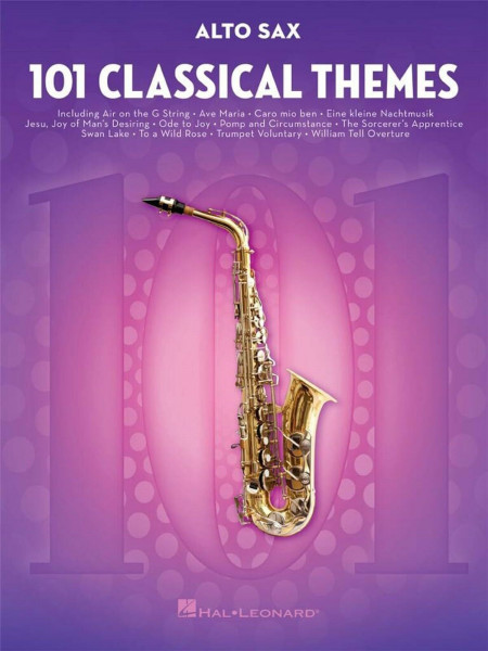 101 Classical Themes Alto Sax | Mittelstufe Altsaxophon Noten für Schüler Lehrer Erwachsene | Klassische Melodien Notenbuch mit 101 Stücken | ... Sammelband für Alt-Saxophon (SAXOPHONE)