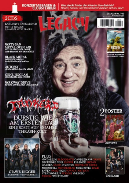 LEGACY MAGAZIN: THE VOICE FROM THE DARKSIDE. Ausgabe #140