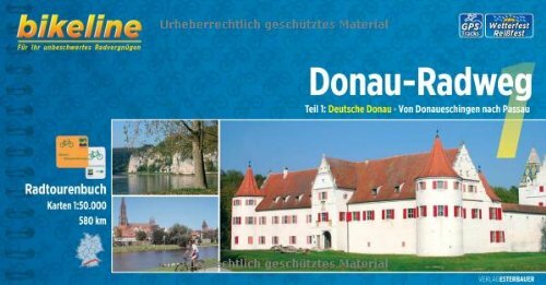 Bikeline Donau-Radweg 1: Deutsche Donau: Von Donaueschingen nach Passau. Radtourenbuch, 580 km, 1 : 50 000, wetterfest/reißfest, GPS-Tracks Download Bikeline Donau-Radweg 1: Deutsche Donau: Von Donaueschingen nach Passau. Radtourenbuch, 580 km, 1 : 50 000, wetterfest/reißfest, GPS-Tracks Download