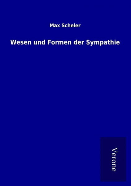 Wesen und Formen der Sympathie