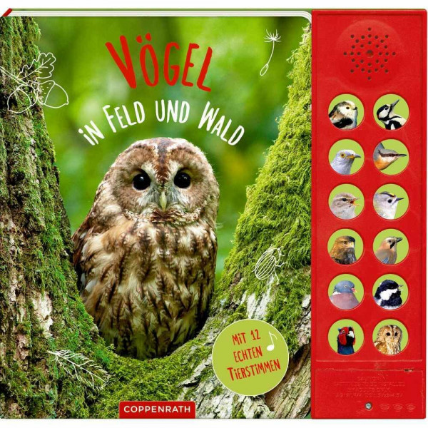 Vögel in Feld und Wald: Mit 12 echten Tierstimmen