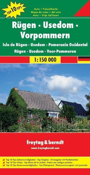 Rügen - Usedom - Vorpommern 1 : 150 000