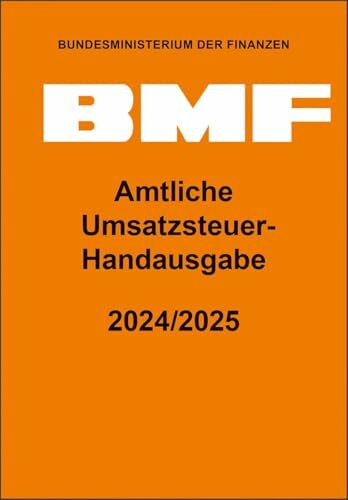 Amtliche Umsatzsteuer-Handausgabe 2024/2025
