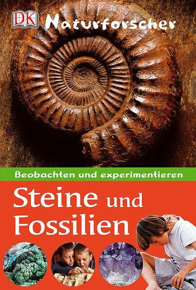 Steine und Fossilien: Beobachten und experimentieren