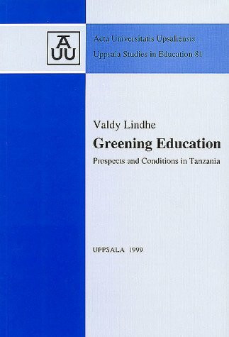 Greening Education: Prospects and Conditions in Tanzania