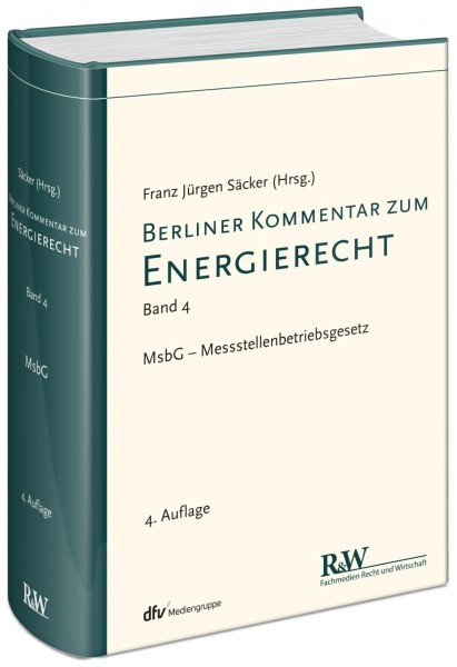 Berliner Kommentar zum Energierecht. Band 04