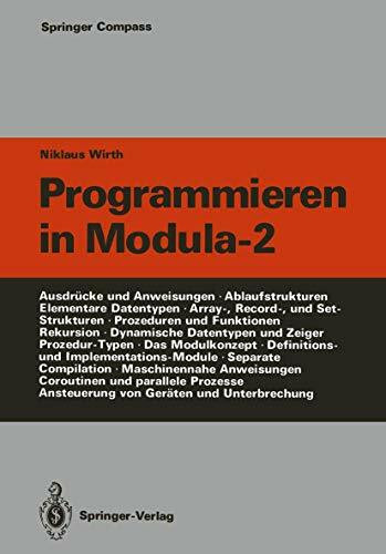 Programmieren in Modula-2 (Springer Compass)