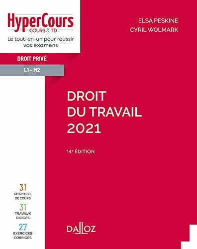 Droit du travail 2021 - 14e ed.