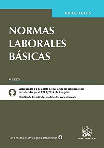 Normas laborales básicas (Textos Legales, Band 1)