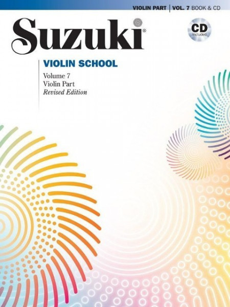 Suzuki Violin School, Vol 7: Violin Part, Book & CD