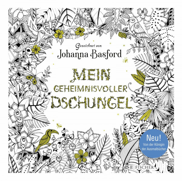 Mein geheimnisvoller Dschungel (Malbuch für Erwachsene)