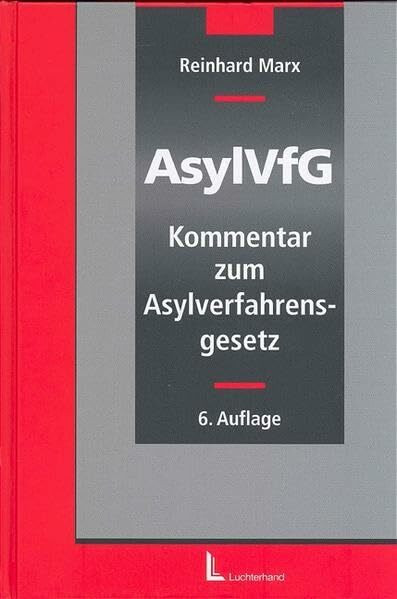 Kommentar zum Asylverfahrensgesetz (AsylVfG)