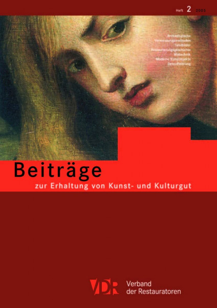 VDR-Beiträge zur Erhaltung von Kunst- und Kulturgut: Heft 2/2005 (Vdr-beitrage Zur Erhaltung Von Kunst- Und Kulturgut, Band 2)