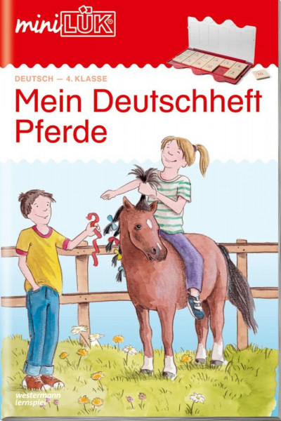 miniLÜK: 4. Klasse - Deutsch Mein Deutschheft Pferde (miniLÜK-Übungshefte: Deutsch)