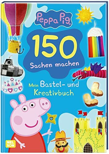 Peppa Wutz Mitmachbuch: 150 Sachen machen - Mein Bastel - und Kreativbuch: Bastelideen, Rezepte und vieles mehr! | Für Kinder ab 3 Jahren