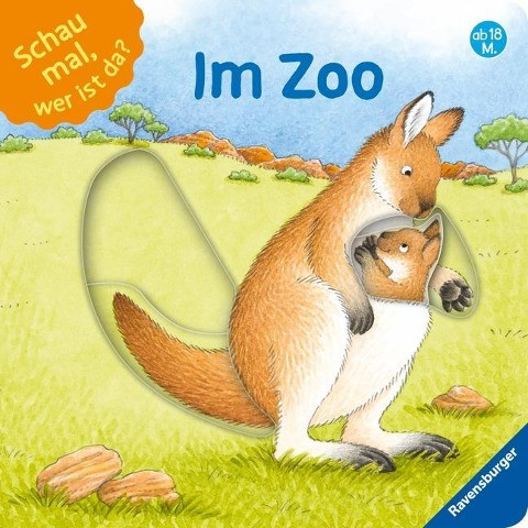 Schau mal, wer ist da? Im Zoo