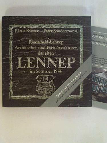 Lennep. Architektur- und Farbstrukturen des alten Lennep im Sommer 1974