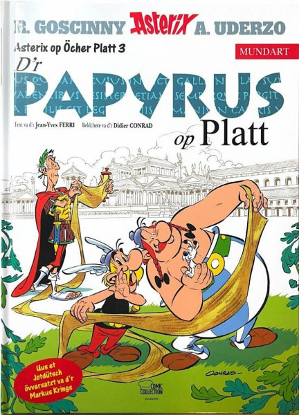 Asterix Mundart auf Öcher Platt, Band 3, D'R Papyrus, Comic