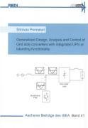 Generalized Design, Analysis and Control of Grid side converters with integrated UPS or Islanding fu