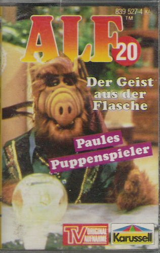 Alf Nr. 20 - Der Geist aus der Flasche + Paules Puppenspieler Original Hörspiel zur TV-Serie [Musikkassette]