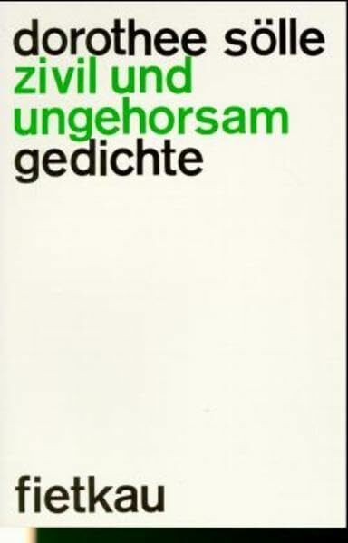 Zivil und ungehorsam: Gedichte