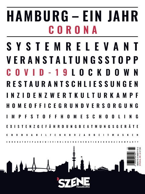 SZENE HAMBURG SONDERMAGAZIN "EIN JAHR MIT CORONA"