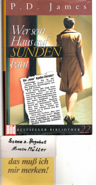 Wer sein Haus auf Sünden baut. Bild Bestseller Bibliothek Band 22