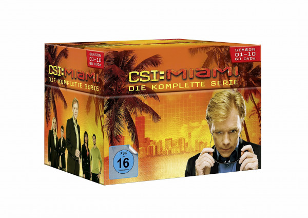 CSI: Miami - Die komplette Serie (60 Discs)